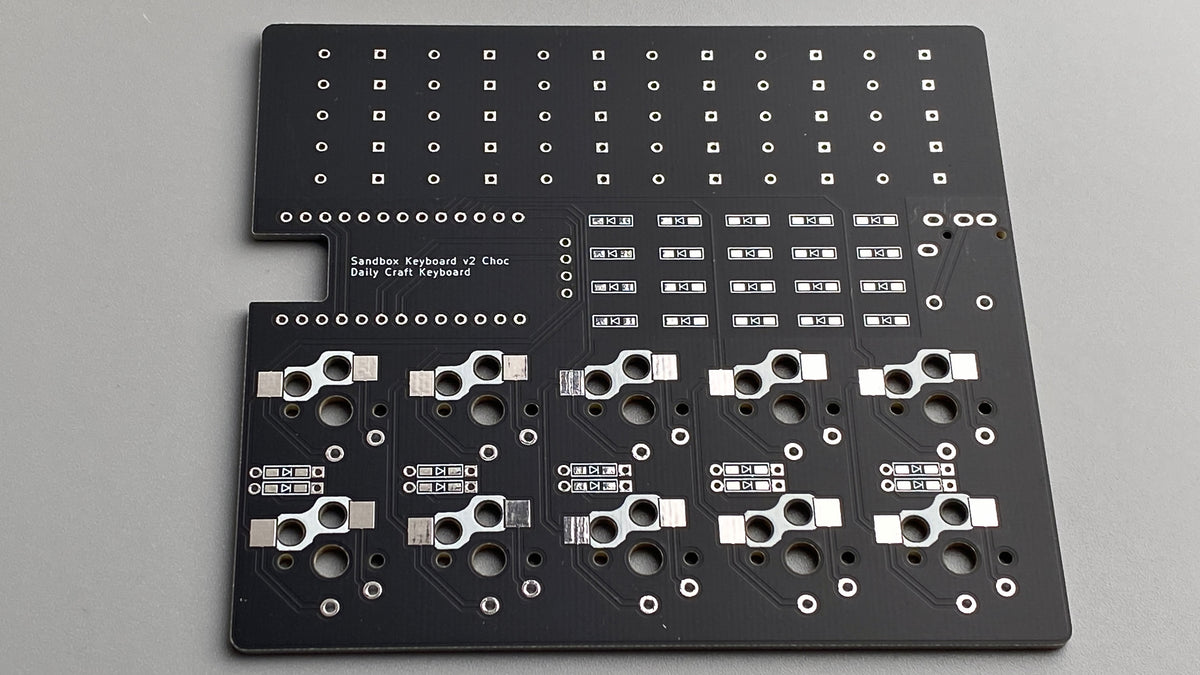 自作キーボードはんだ練習キット（Choc V1） – Daily Craft Keyboard