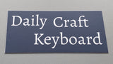 Daily Craft Keyboard Sticker