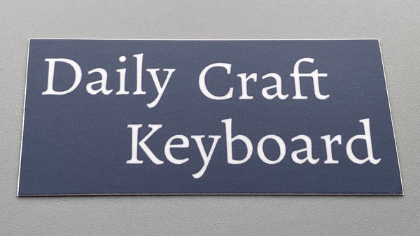 Daily Craft Keyboard ステッカー